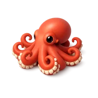 Octopus 3D icon