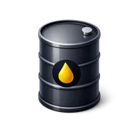 Oil Barrel 3D icon