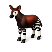 Okapi 3D icon