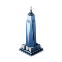 One World Trade Center 3D icon
