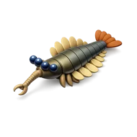 Opabinia 3D icon