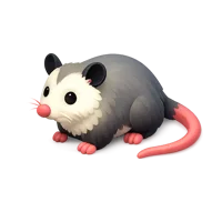 Opossum 3D icon