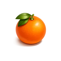 Orange 3D icon