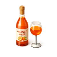 Orange Wine 3D icon