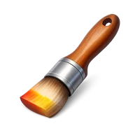 Paintbrush 3D icon