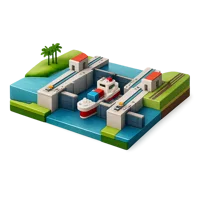Panama Canal 3D icon
