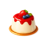 Panna Cotta 3D icon