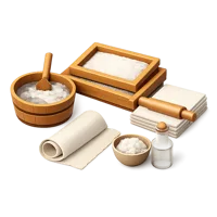 Papermaking 3D icon