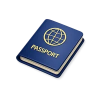 Passport 3D icon