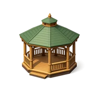 Pavilion 3D icon