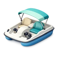Pedal Boat 3D icon