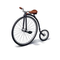 Penny Farthing 3D icon