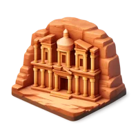 Petra 3D icon