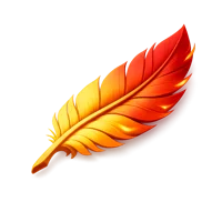 Phoenix Feather 3D icon