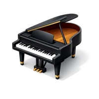 Piano 3D icon
