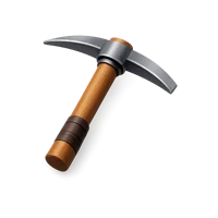 Pickaxe 3D icon
