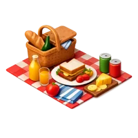 Picnic 3D icon