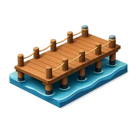 Pier 3D icon