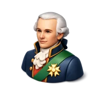 Pierre-Simon Laplace 3D icon