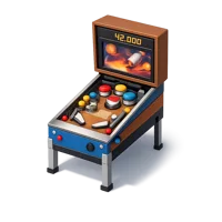 Pinball Machine 3D icon