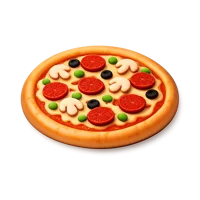 Pizza 3D icon