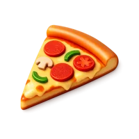 Pizza Slice 3D icon