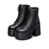 Platform Boots 3D icon