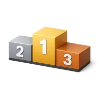 Podium 3D icon