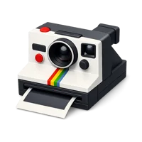 Polaroid Camera 3D icon