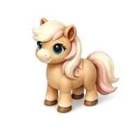 Pony 3D icon