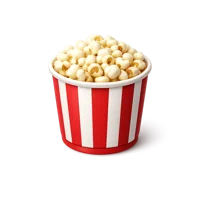 Popcorn Bucket 3D icon