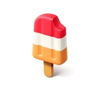 Popsicle 3D icon