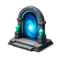 Portal Door 3D icon