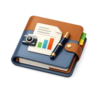 Portfolio 3D icon
