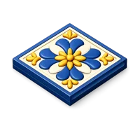 Portuguese Tile 3D icon