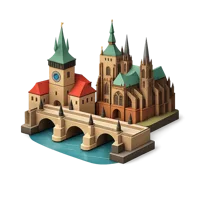 Prague 3D icon