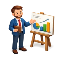 Presenter 3D icon