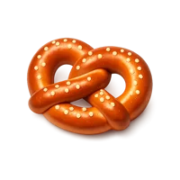 Pretzel 3D icon