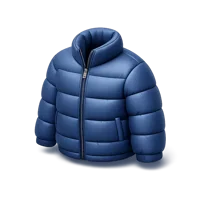 Puffer Jacket 3D icon