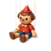 Puppet 3D icon