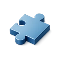 Puzzle Piece 3D icon