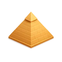 Pyramid 3D icon