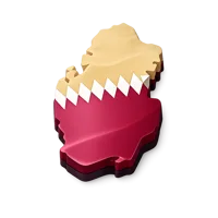 Qatar 3D icon