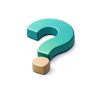 Question Mark 3D icon