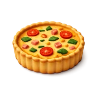 Quiche 3D icon