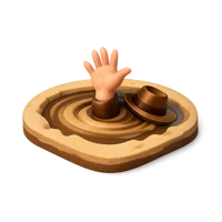 Quicksand 3D icon