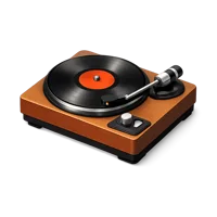 Record Player 3D icon
