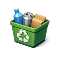 Recycling 3D icon