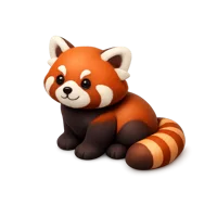 Red Panda 3D icon