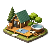 Retreat 3D icon